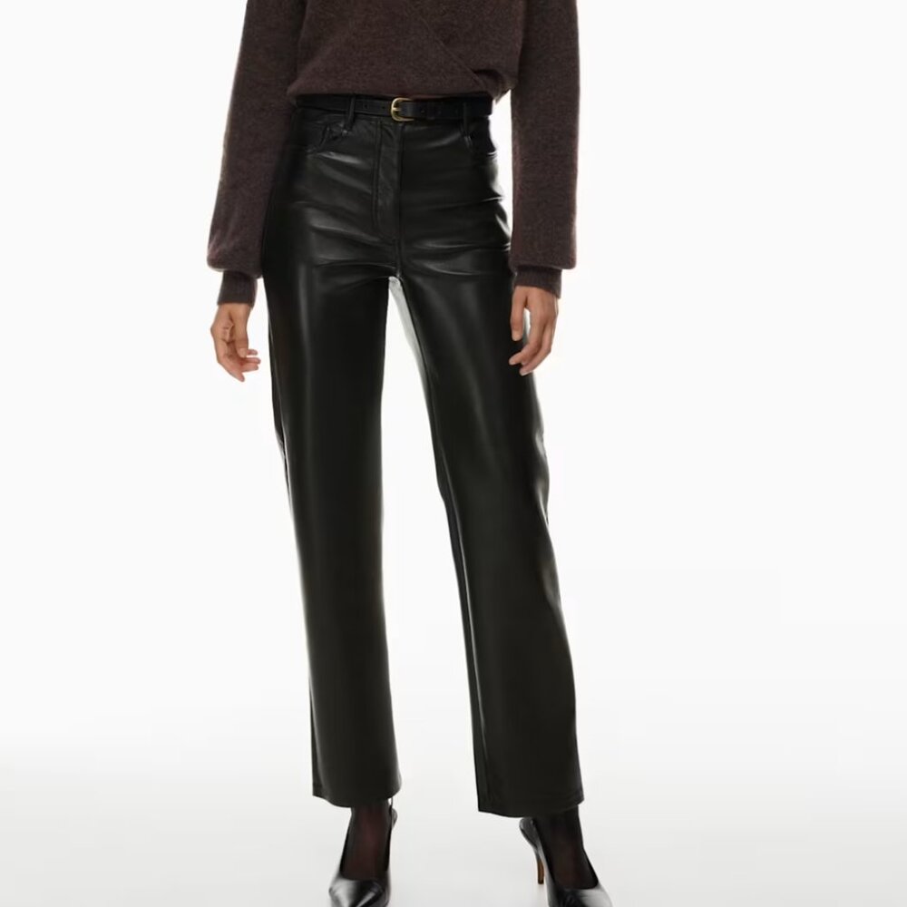 Like New Aritzia Melina Leather Pants